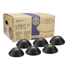 Waterfall & Landscape LED Accent Light Six Pack, 1W  