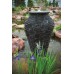 Small Stacked Slate Urn